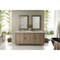 James Martin Vanities Portland 72in Double Vanity Whitewashed Walnut w/ 3 CM Carrara Marble Top 620-V72-WW-3CAR - alternate 3
